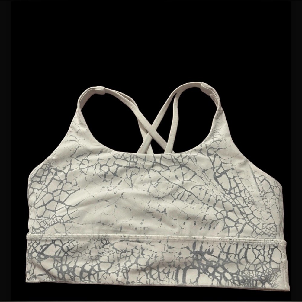 Lululemon Energy Bra Long Line Thread Line Dye